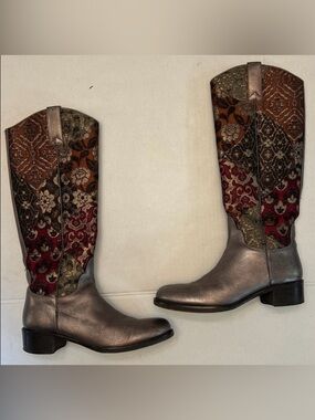 DONALD J PLINER WESTERN COUTURE COLLECTION WOMENS BOOTS SIZE 8